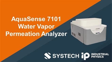 systech illinois water vapor permeability tester solution|Systech .